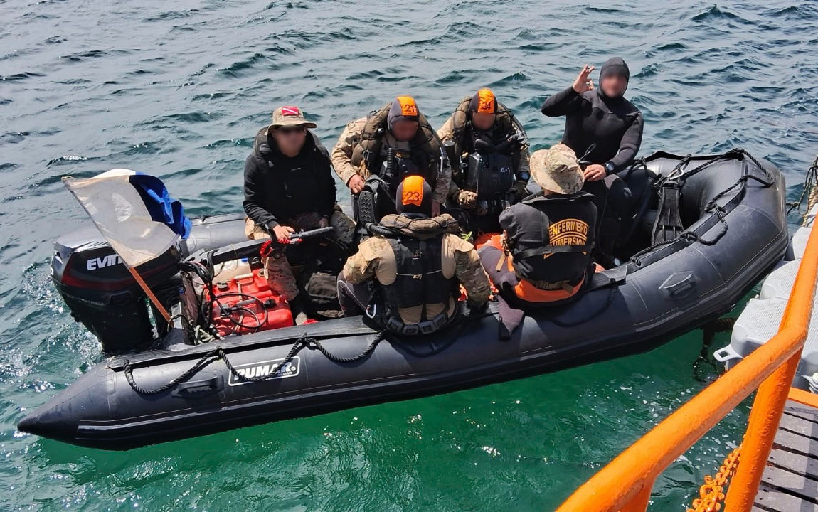 Buzos Tu00e1cticos Militares en el primer Curso de Supervisor de Buceo de la Escuela de Paracaidistas y Fuerza Especiales Firma Eju00e9rcito de Chile 005