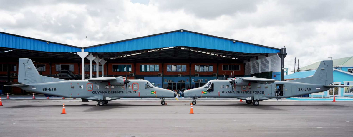 Guyana FzaDefensa HAL Dornier 228 201LW Office o t PrimeMinister 