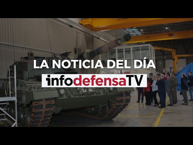 España prepara los nueve carros Leopard 2A4 para su envío a Ucrania