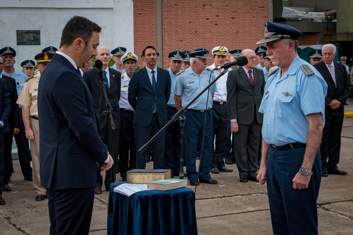 Juramento del Brigadier Fernando Luis Mengo 