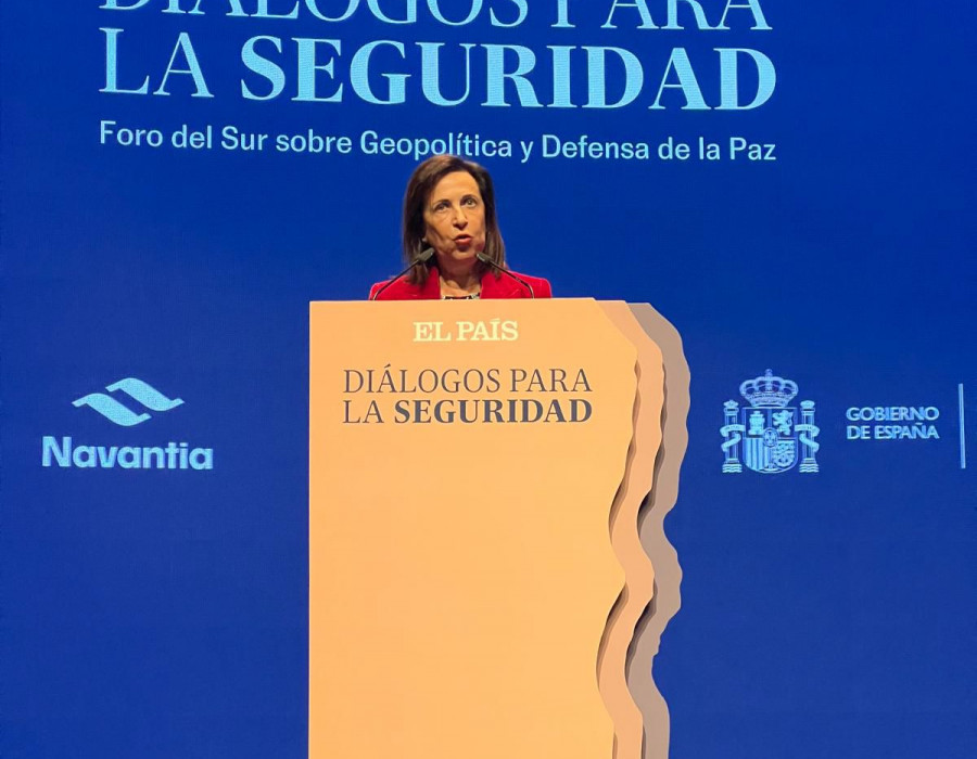 Margarita Robles comparece en la jornada de Diálogos para la seguridad