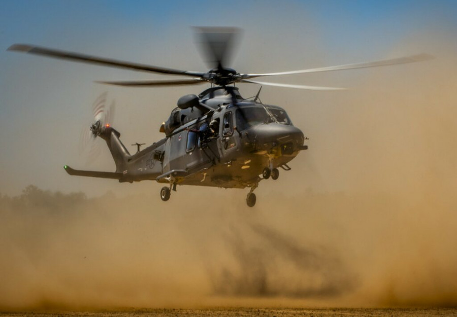 Helicóptero MH 139A de Estados Unidos. Foto. USAF