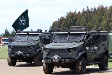 Vehículos blindados Hunter TR 12 Firma Carabineros de Chile