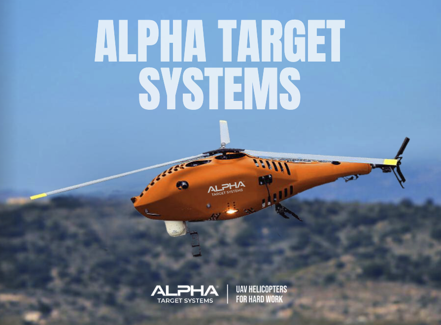 Alpha Unmanned Systems presenta una gama de objetivos aéreos basados en sus reconocidos helicópteros no tripulados