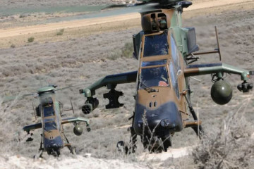 Helicópteros de combate Tigre. Foto. Airbus Helicopters