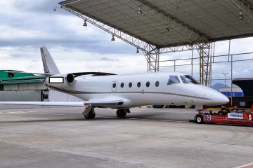 Imagen de referencia de un vuelo privado. Foto Infodefensa