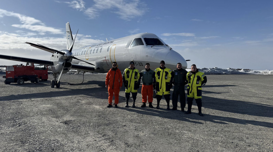 Saab 340 operaciones antarticas