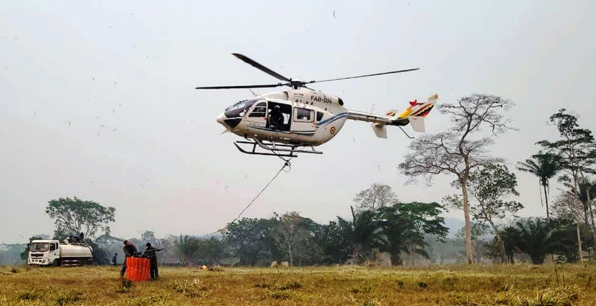 Bolivia FzaAerea Airbus H145 PresidenciaBolivia