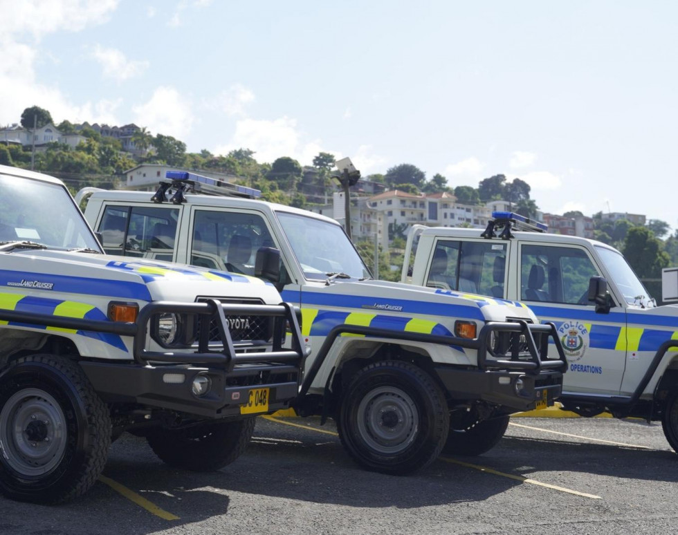 Jamaica Fuerza de Policia Donacion Japon JCF