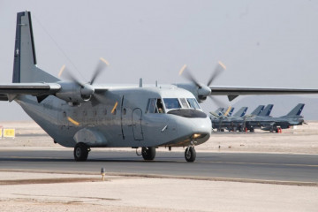 Avión de transporte Airbus Casa C 212 Firma FACh