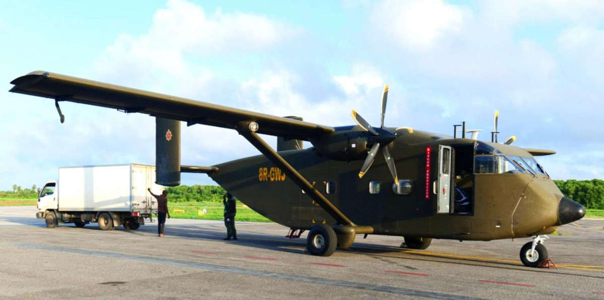 Guyana FzaDefensa SC.7 Skyvan GDF