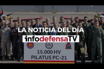 El avión del Ejército del Aire PC-21 acumula 15.000 horas de vuelo en tan solo tres años