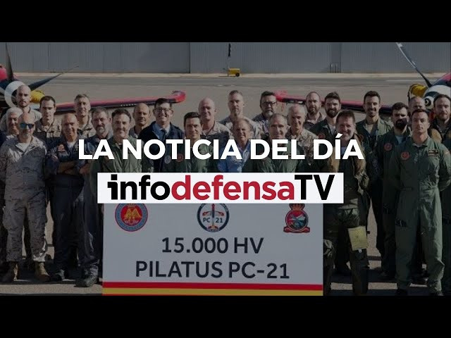 El avión del Ejército del Aire PC-21 acumula 15.000 horas de vuelo en tan solo tres años