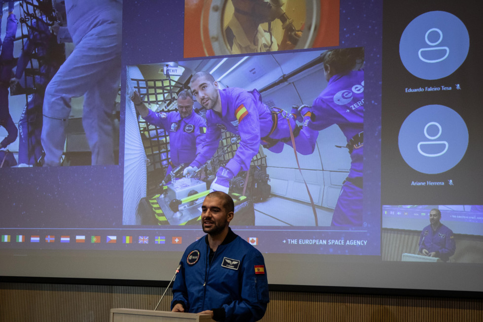 Pablo Álvarez, astronauta español de la ESA: 