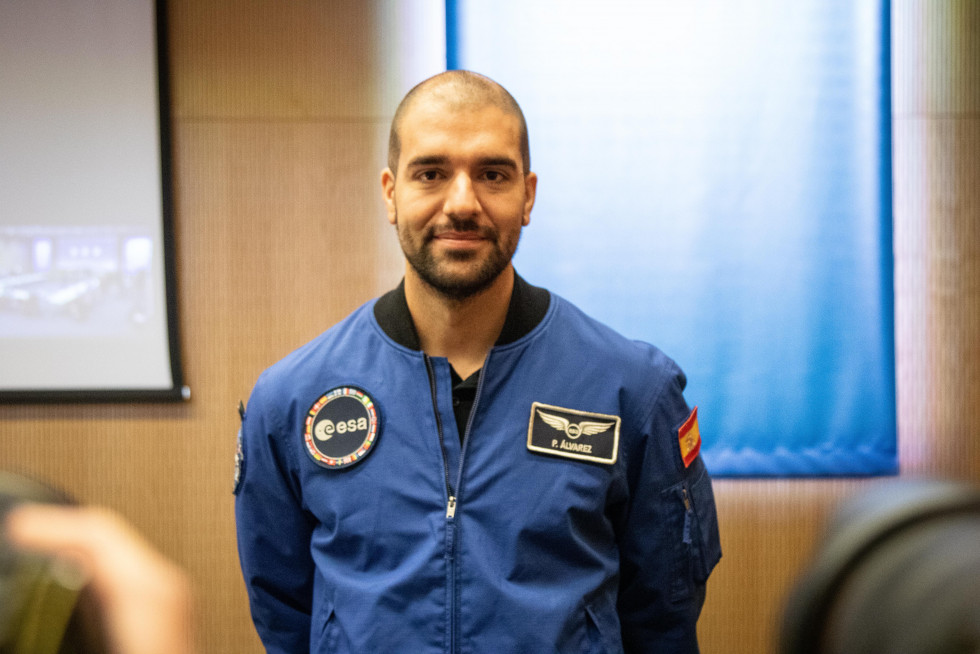 Astronauta Pablo Álvarez