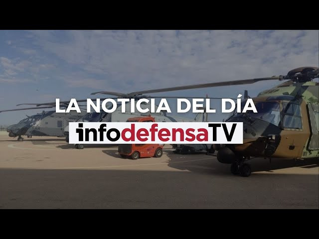 Los NH90 del Ejército de Tierra, la Armada y el Ejército del Aire por primera vez juntos en Albacete