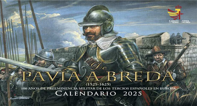 Calendario 2025 Ejército de Tierra