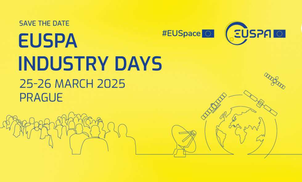 La UE celebrará en Praga los días 25 y 26 de marzo el Euspa Industry Days 2025