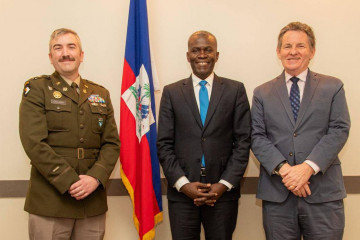 Haiti Min Defensa Coop EEUU MDH