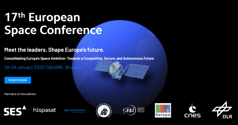 Bruselas acoge del 28 al 29 de enero la 17ª edición de la Conferencia Espacial Europea