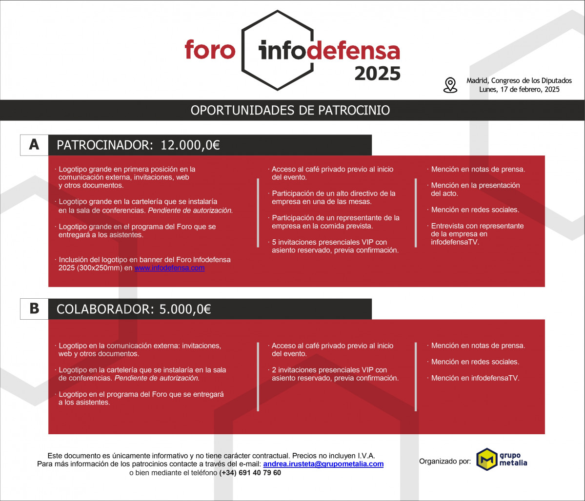 Dossier patrocinio Foro Infodefensa 2025 page 0001