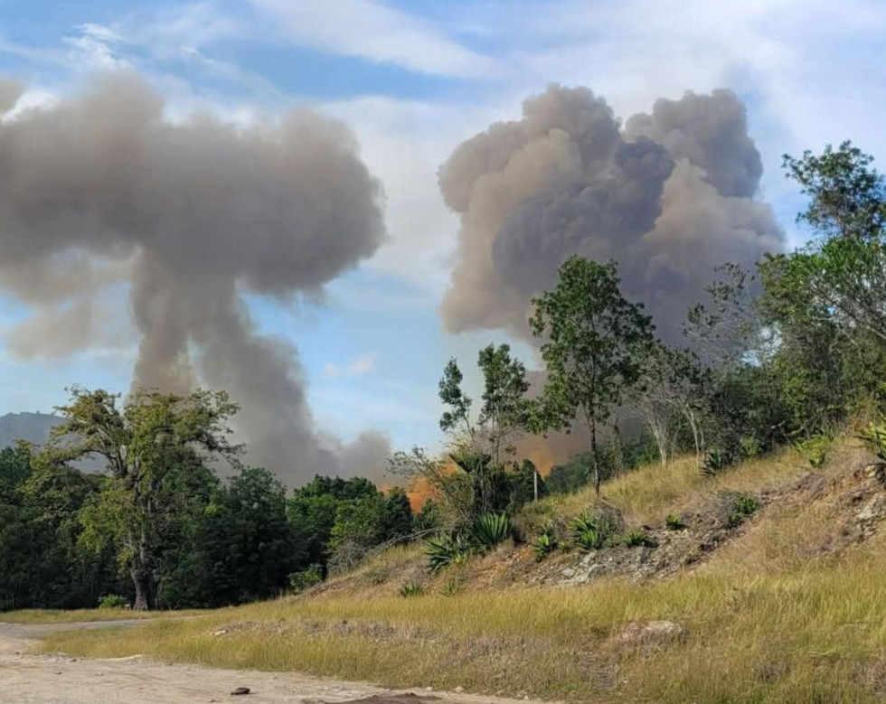 Cuba FFAARevolucionarias Arsenal incendio ManuelDiaz Canel