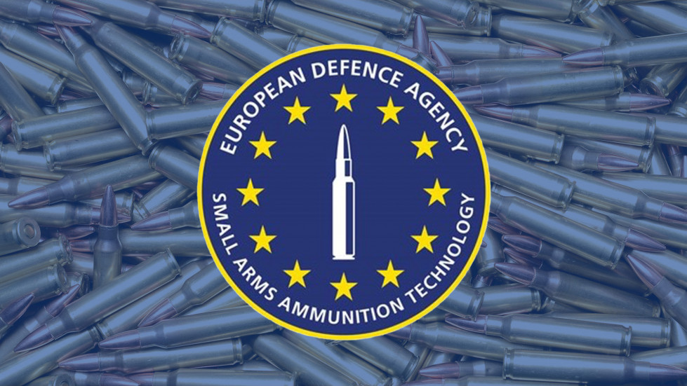 Emblema del Small Arms Ammunition Technologies (SAAT). Foto. EDA