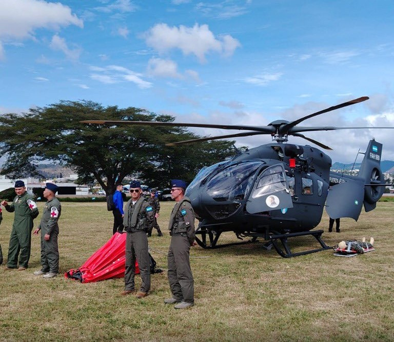 Entrega oficial de dos Airbus H145 en Honduras