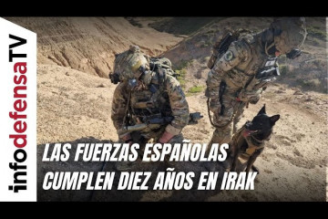 Las fuerzas de operaciones especiales españolas cumplen diez años de misión en Irak