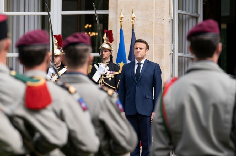 Emmanuel Macron, presidente de Francia. Foto. Presidencia de Francia