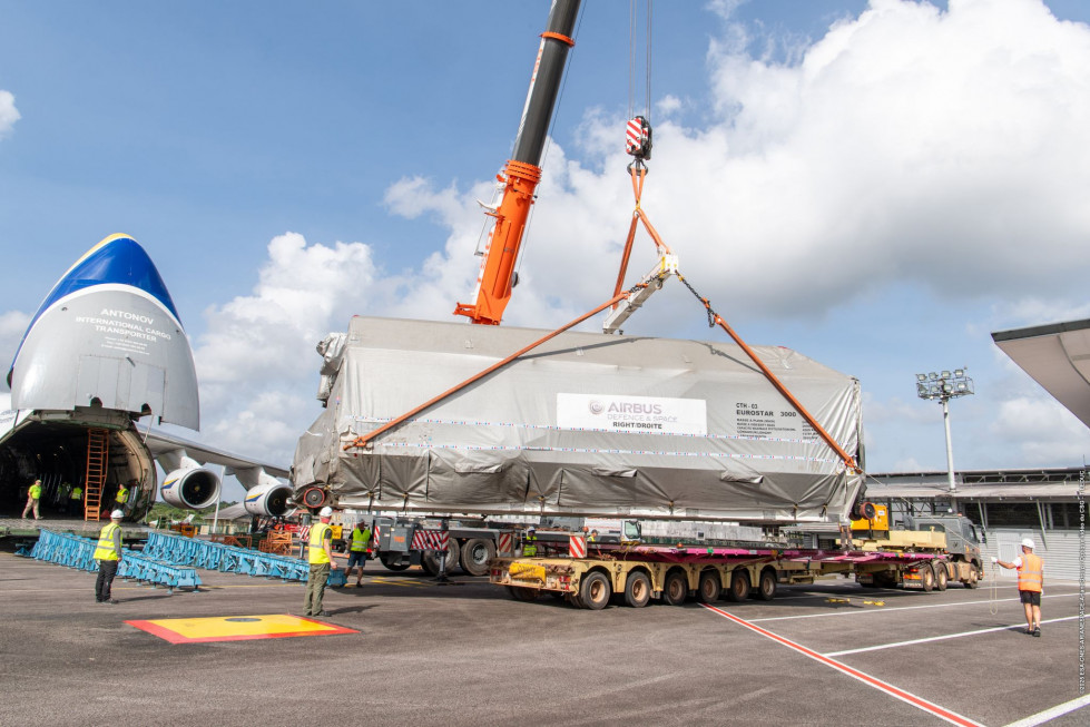 El satelite francés que lanzará el Ariane 6 ya se encuentra en la Guayana Francesa