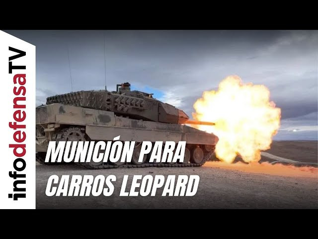 Rheinmetall proveerá munición para los carros Leopard por 13 millones de euros