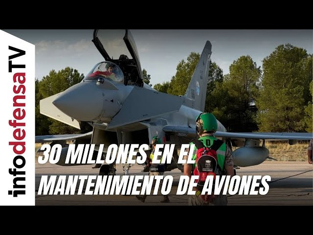 El Ejército del Aire contará con 30 millones de euros para los equipos y repuestos de aviones