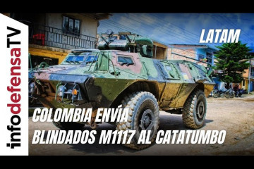 Colombia envía un nuevo lote de blindados M1117 al Catatumbo