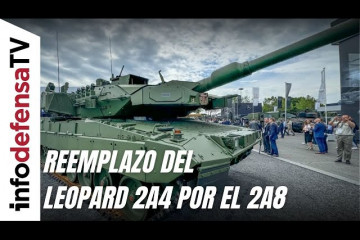 La flota de carros Leopard 2A4 serán reemplazados por la versión moderna 2A8