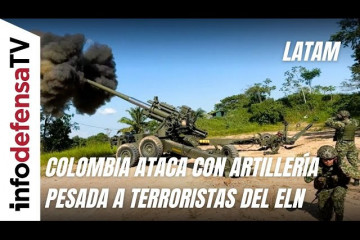 El Ejército colombiano ataca con artillería pesada a terroristas del ELN en el Catatumbo