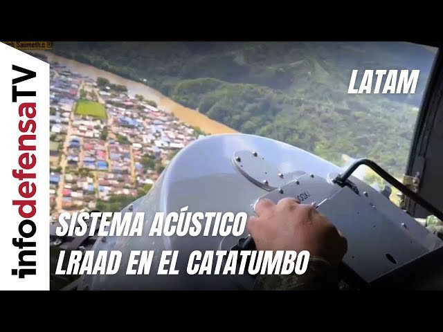 El Ejército colombiano emplea su sistema acústico LRAAD en el Catatumbo