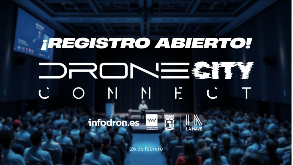 Más de 200 profesionales ya se han registrado para asistir a la primera edición de Drone City Connect