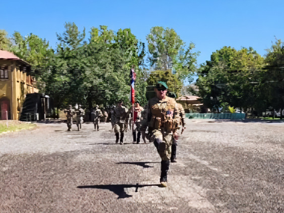 Cambio de mando en el Batallón de Infantería de Montaña N°18 Guardia Vieja Firma Destacamento de Montaña N°3 Yungay del Ejército de Chile