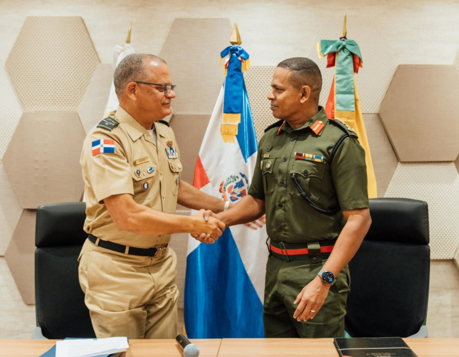 Guyana RDominicana FFAA Acuardo MinDefensaRD