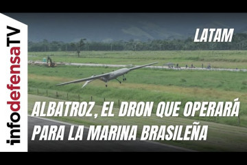 Albatroz, el dron casero que volará en el NAM Atlântico de la Marina brasileña