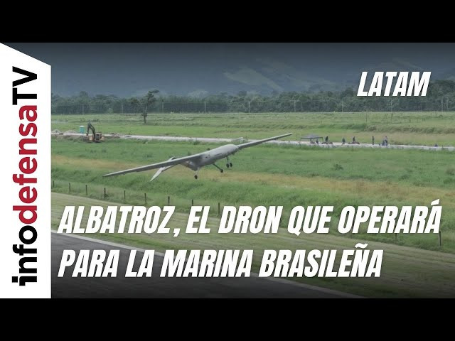 Albatroz, el dron casero que volará en el NAM Atlântico de la Marina brasileña