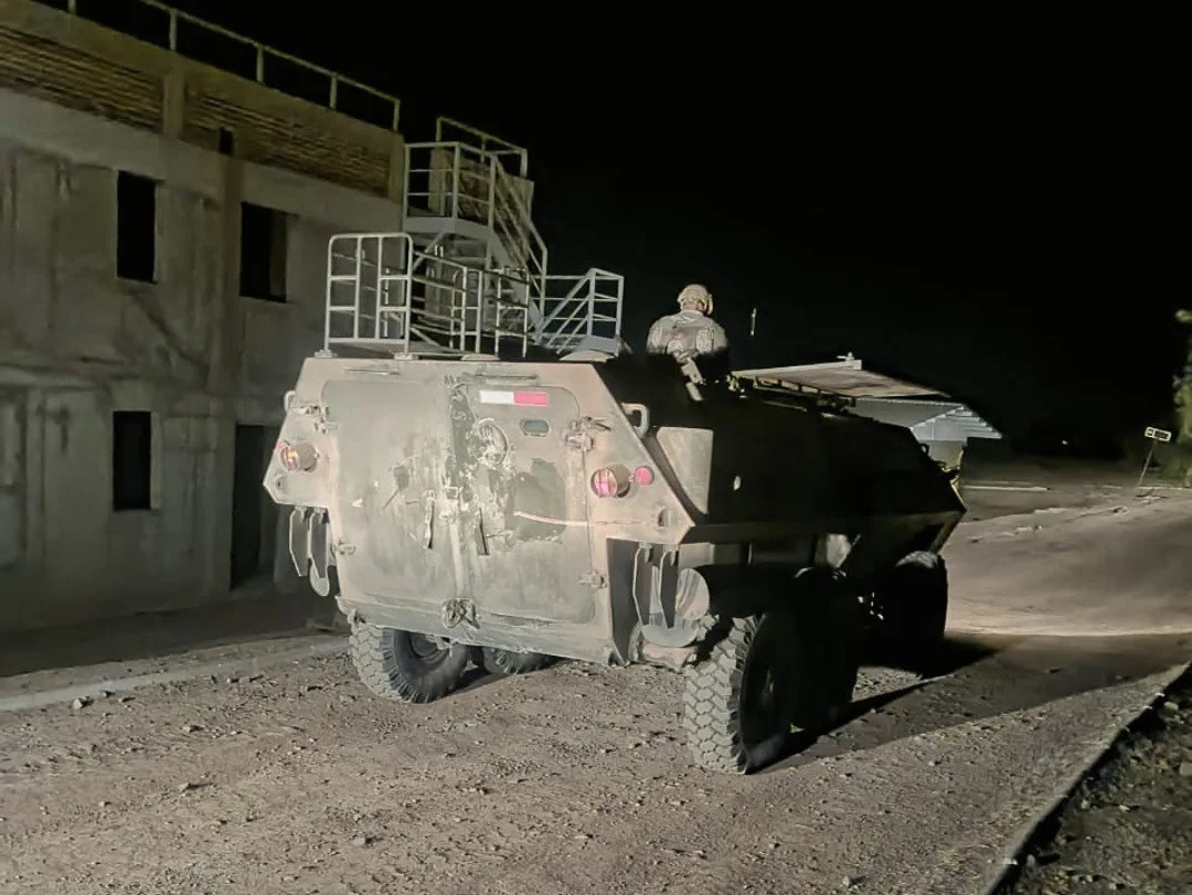 Curso de conductor de carro Mowag Pirau00f1a Firma II Divisiu00f3n Motorizada del Eju00e9rcito de Chile