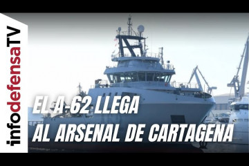 El buque multipropósito Cartagena llega al muelle Almirante Juan de Borbón