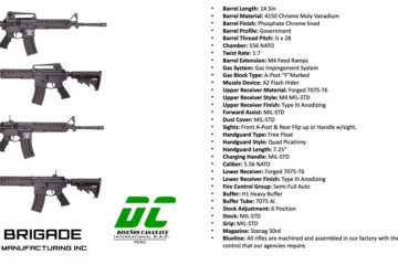 M4A3 FusilAsalto feb2025 BrigadeManufacturing DisenosCasanaveInternational