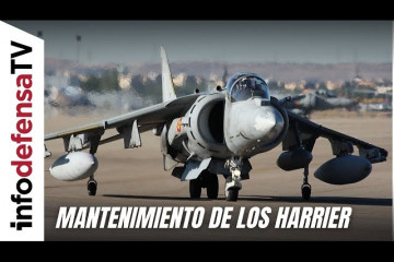 La Armada acuerda con Airbus ampliar los trabajos de mantenimiento en la flota de Harrier