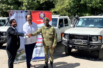 Haiti PoliciaNacional Donacion Canada ONU AmbassadeCanada