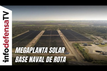 La base de Rota estrena su megaplanta solar tras una inversión de 4 millones de euros