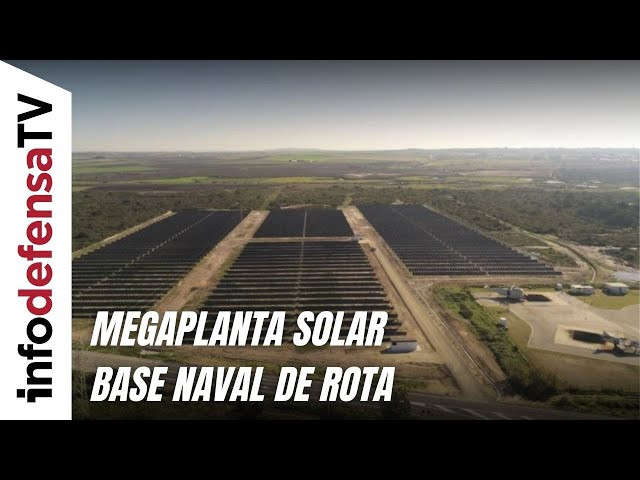 La base de Rota estrena su megaplanta solar tras una inversión de 4 millones de euros