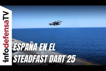 España contribuye al Steadfast Dart 25 con el LHD Juan Carlos I, cazas Harrier y helicópteros NH90